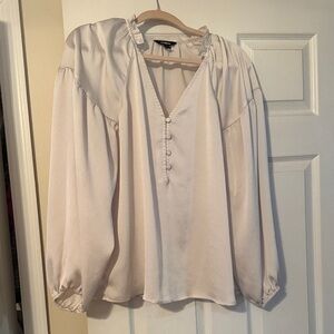 Express Soft Cream Blouse